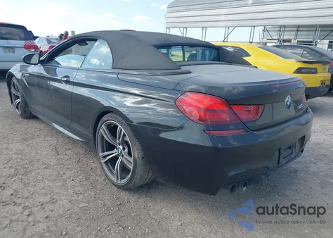 2014 BMW M6 Base (M7) z USA, uszkodzony, nr VIN WBSLZ9C52ED651041